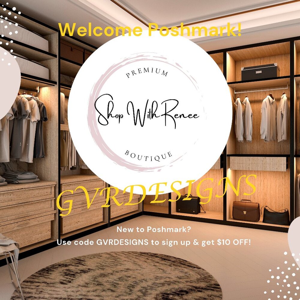 New to Poshmark? Use code GVRDESIGN to sign up & get $10 OFF!